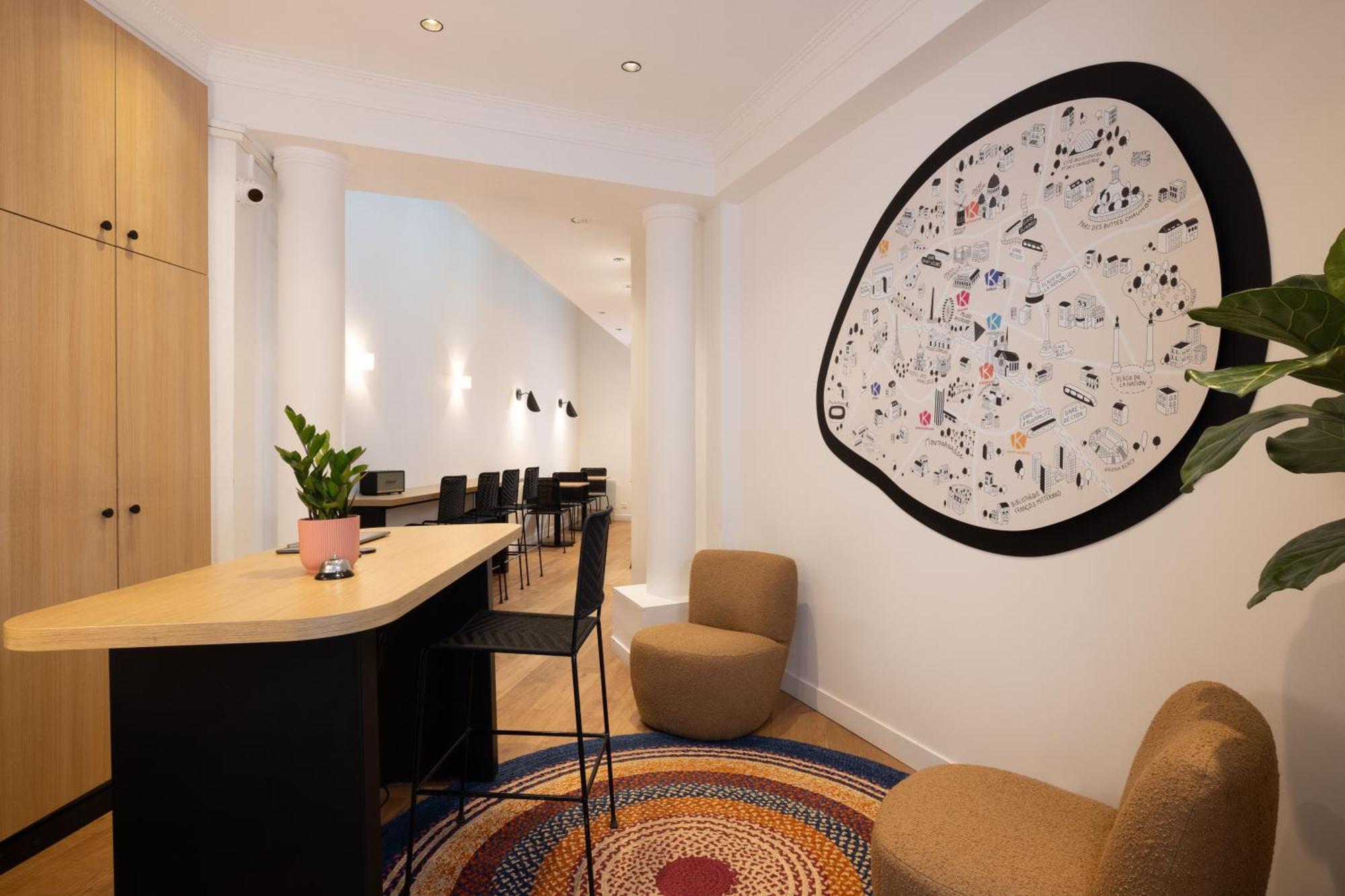 Hotel Korner Montparnasse Paris Bagian luar foto